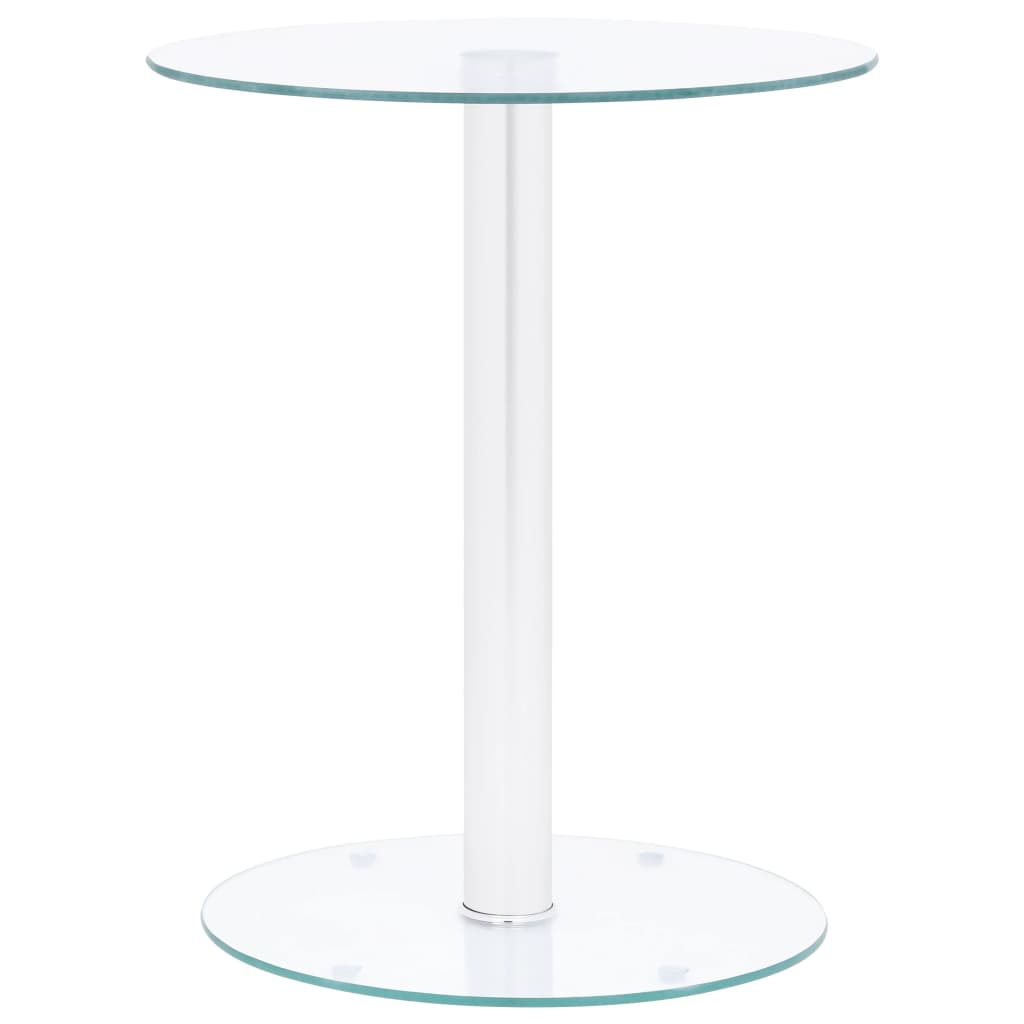 Table d'appoint Transparent Verre trempé  40 cm