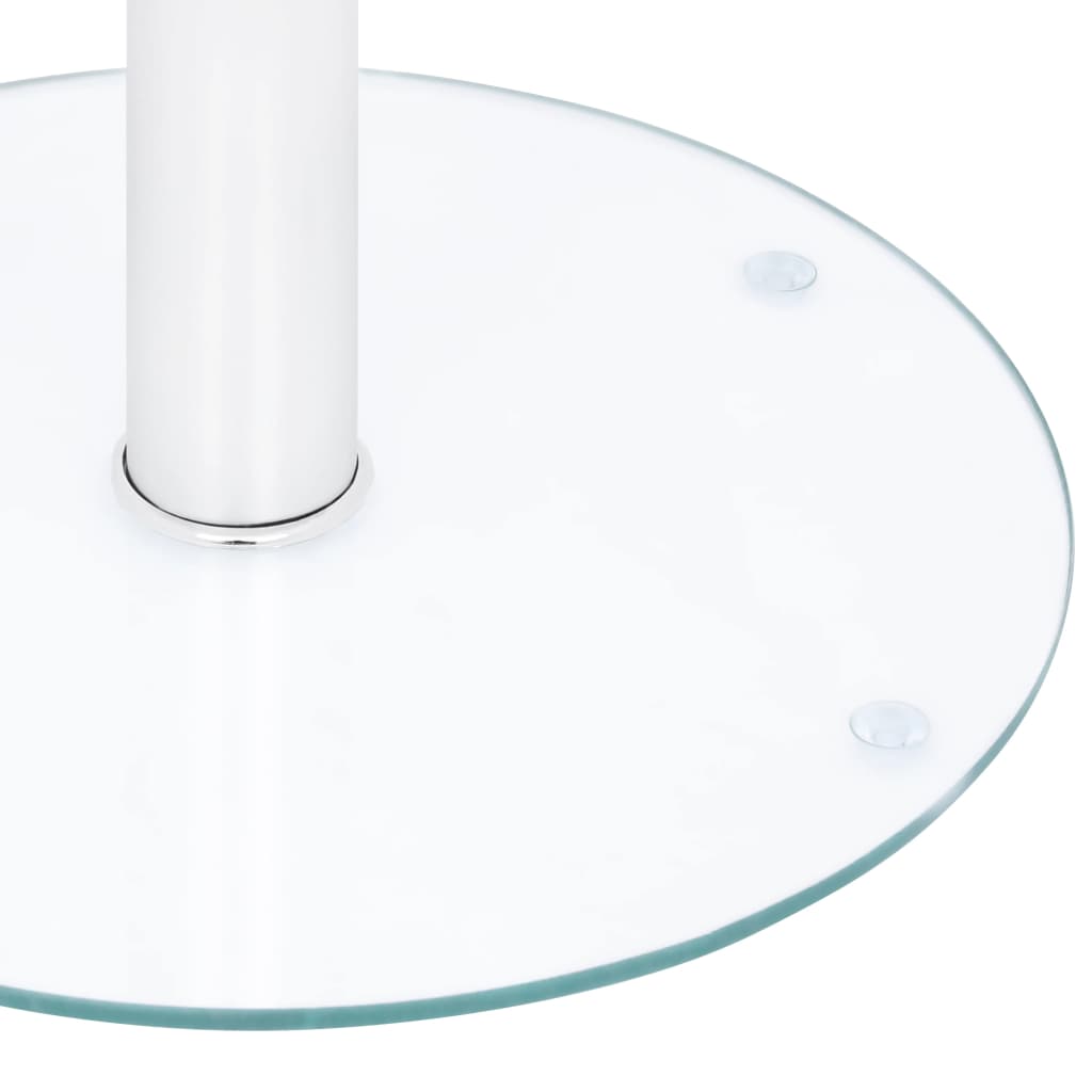 Table d'appoint Transparent Verre trempé  40 cm