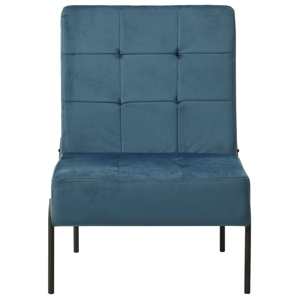 Relaxation chair 65x79x87 cm Blue Velvet