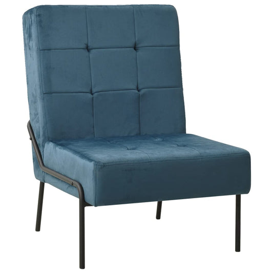 Relaxation chair 65x79x87 cm Blue Velvet