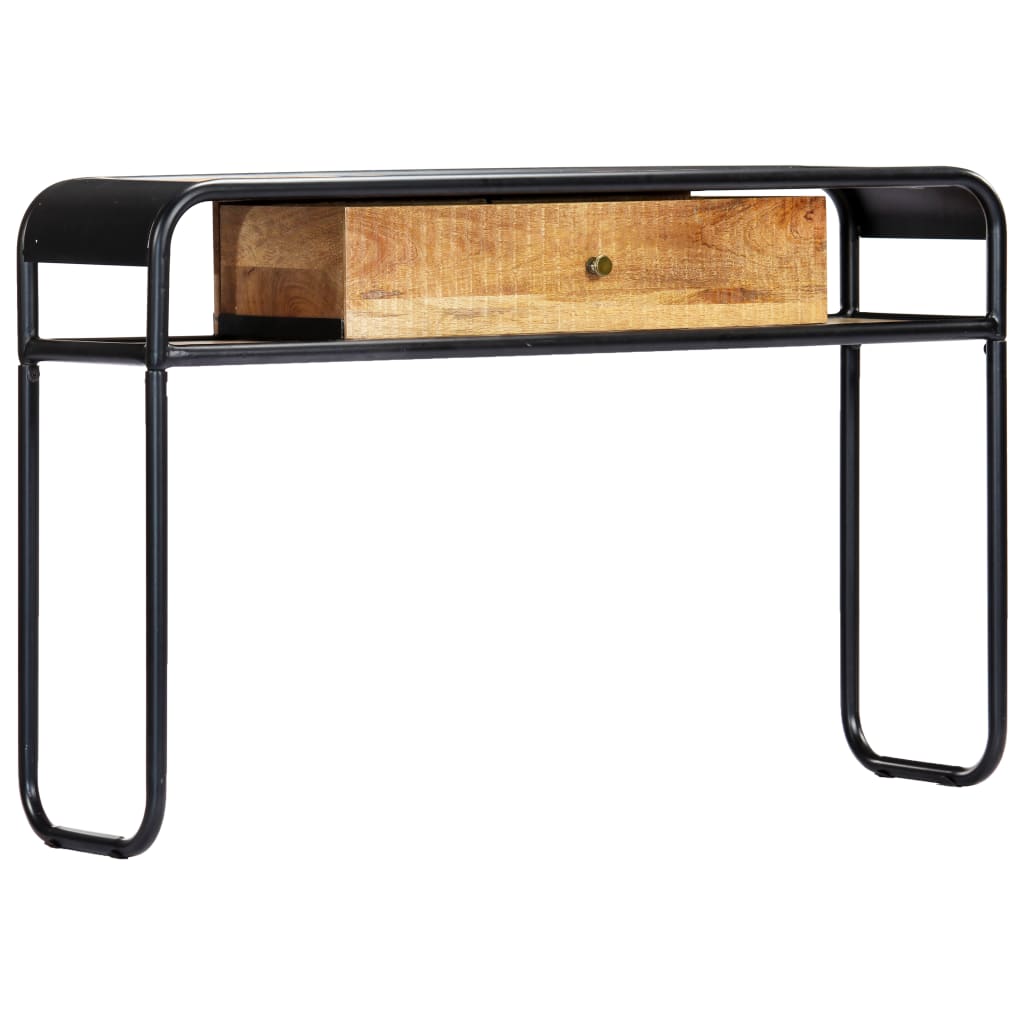 Table console Bois de manguier massif 118 x 30 x 75 cm