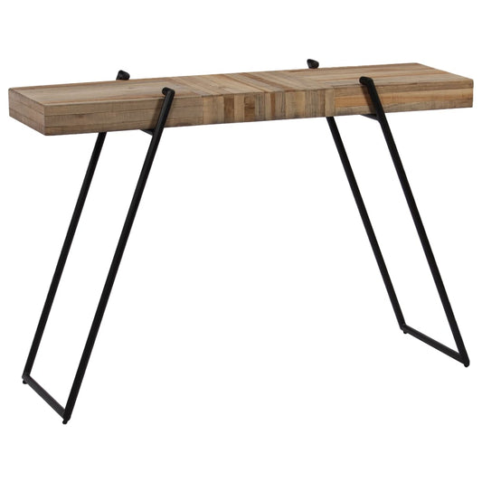 Table console Teck recyclé 120 x 35 x 81 cm