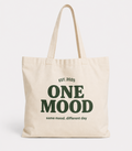One Mood Canvas Tote
