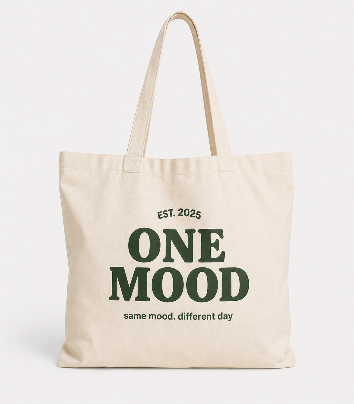 One Mood Canvas Tote